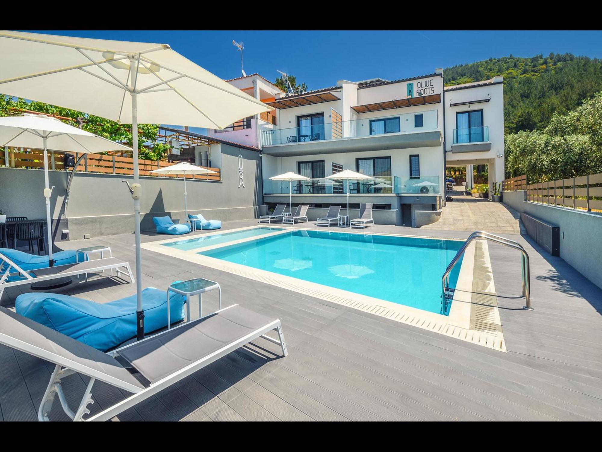 Olive Roots Hotell Skala Rachoni  Exteriör bild